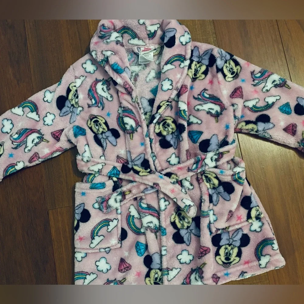 Toddler Minnie Mouse Robe - Picture 1 of 2